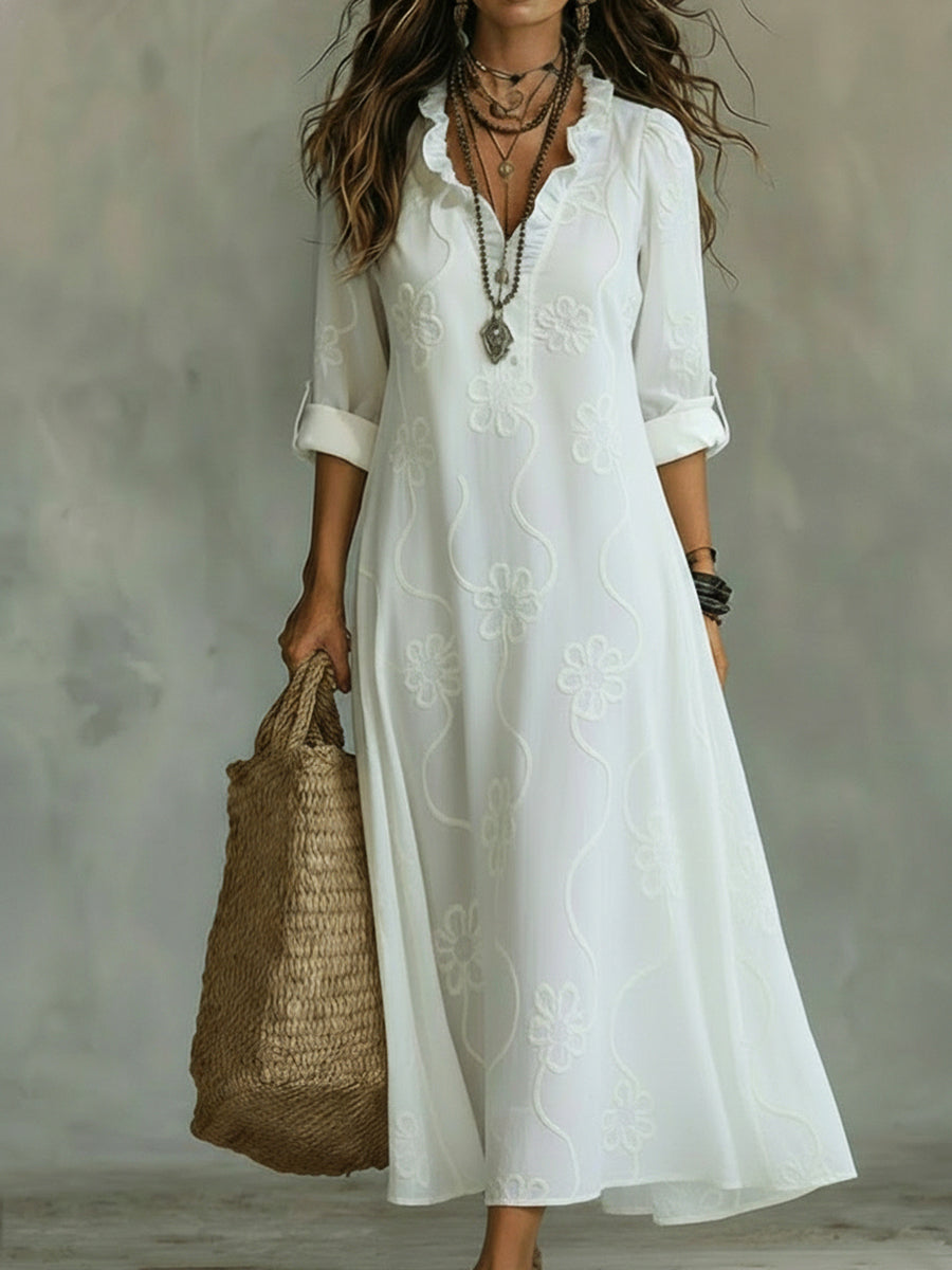 Vestido Estampado Floral - Colección 2026