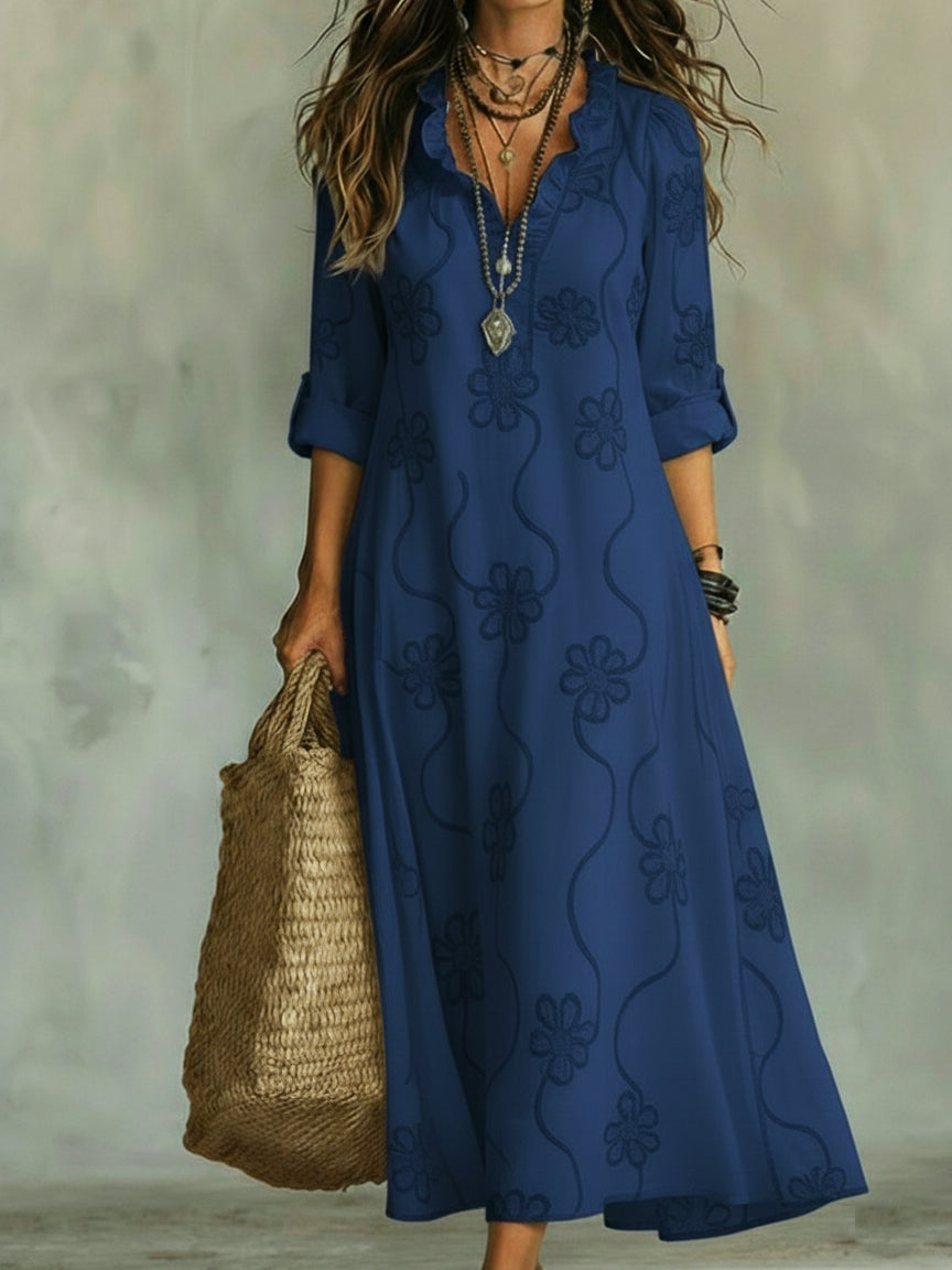 Vestido Estampado Floral - Colección 2026