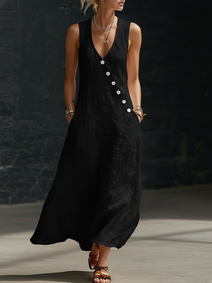 Vestido Zen Lino - Colección 2026