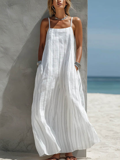 Vestido Rayado - Colección 2026