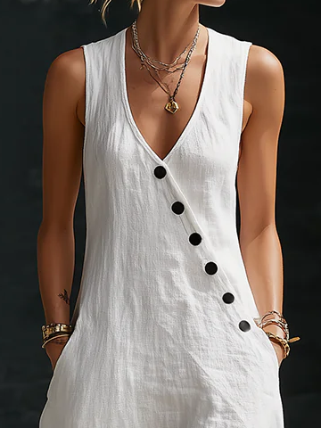 Vestido Zen Lino - Colección 2026