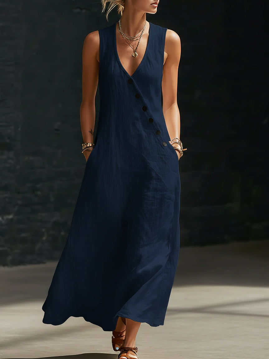 Vestido Zen Lino - Colección 2026