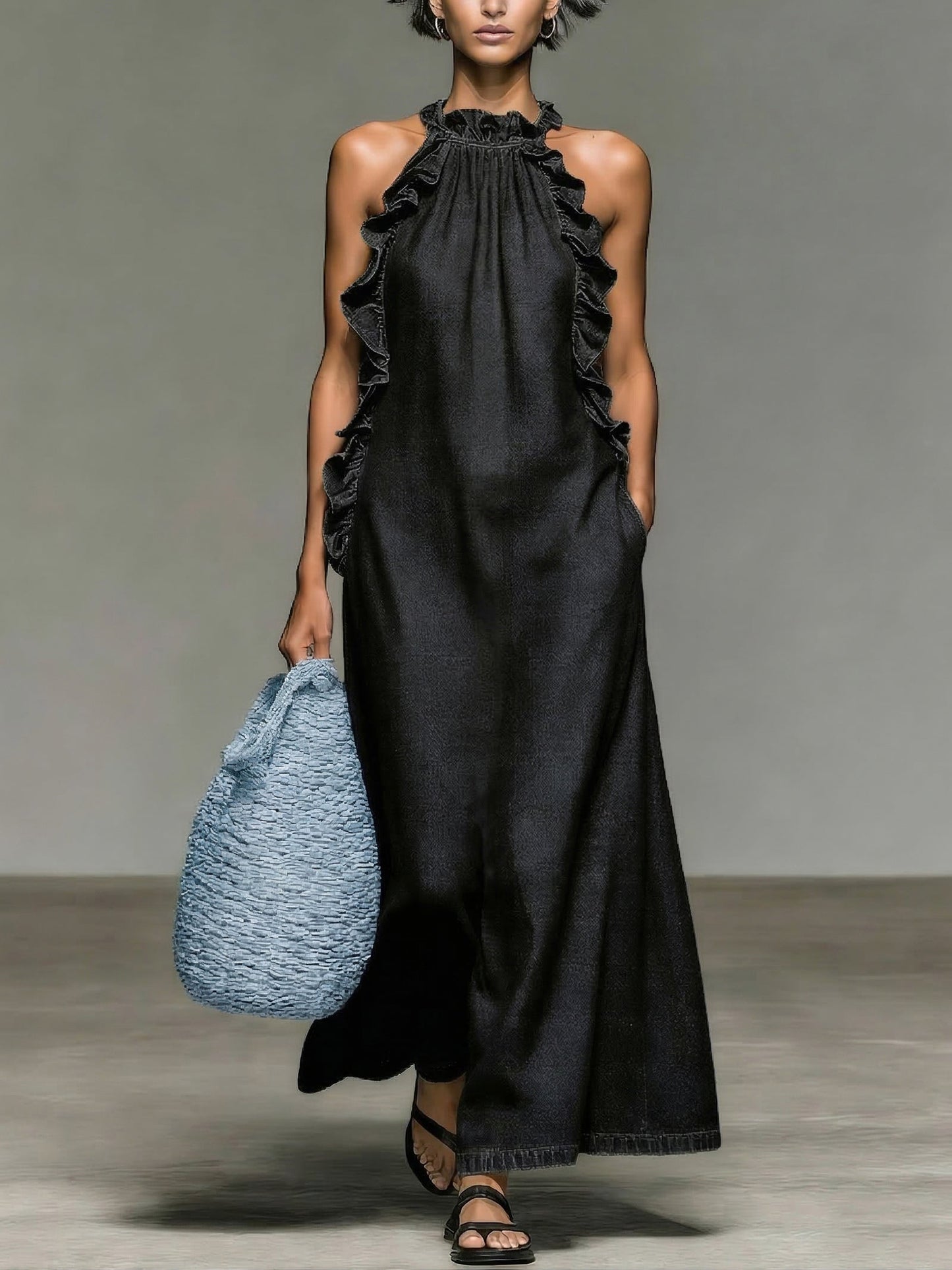 Vestido Volantes Elegante - Colección 2026