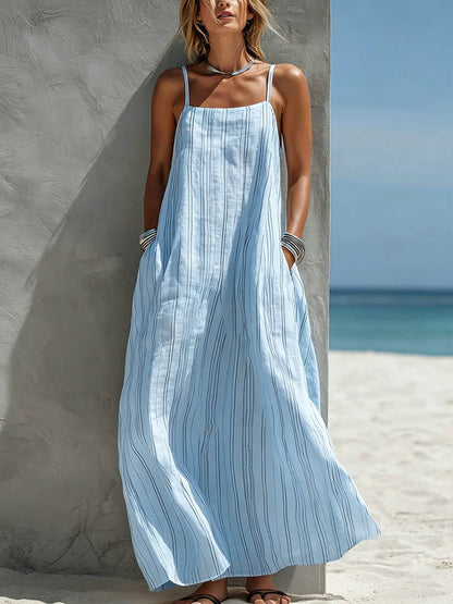 Vestido Rayado - Colección 2026