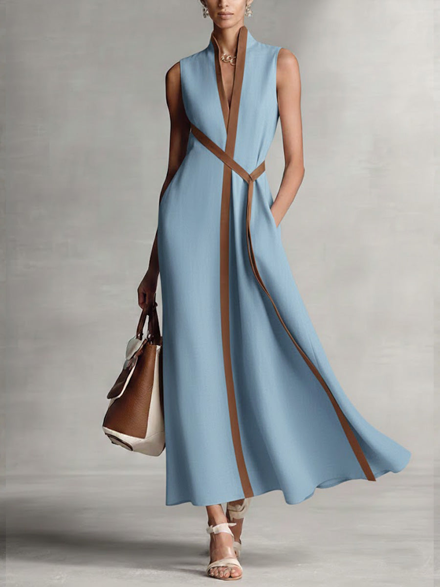 Vestido Lino Largo - Colección 2026