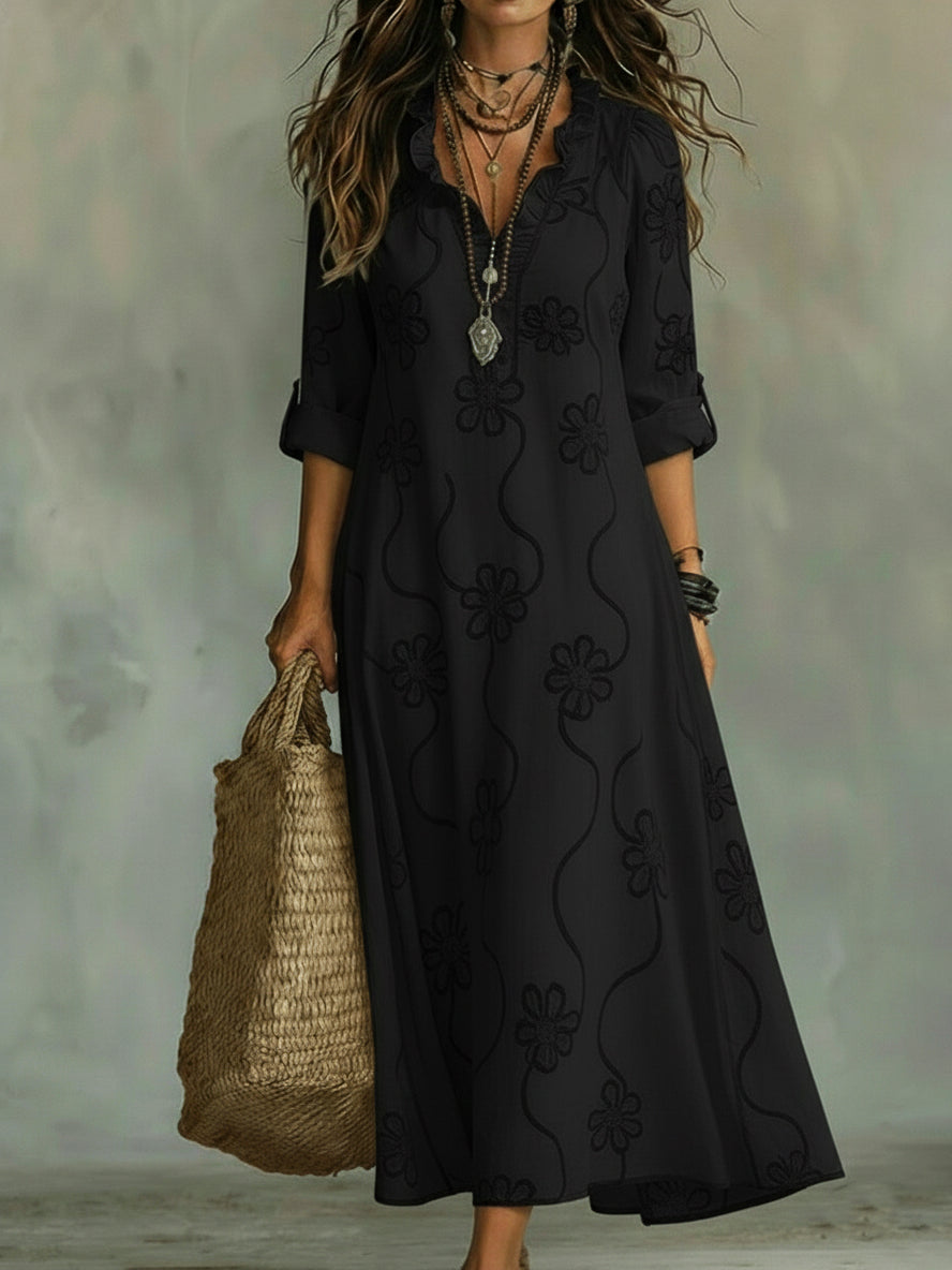 Vestido Estampado Floral - Colección 2026