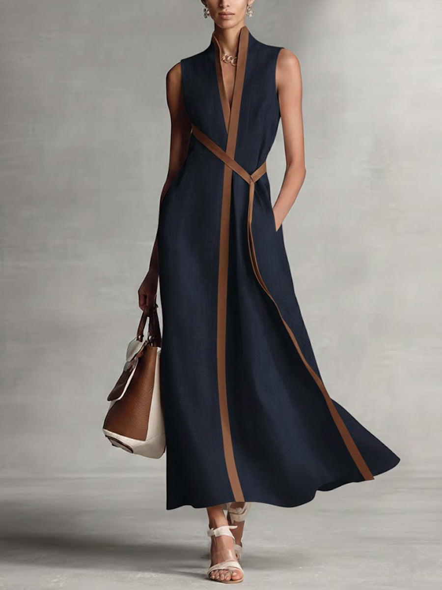 Vestido Lino Largo - Colección 2026