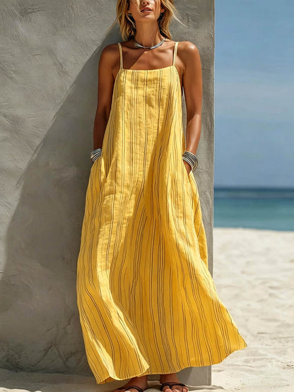 Vestido Rayado - Colección 2026