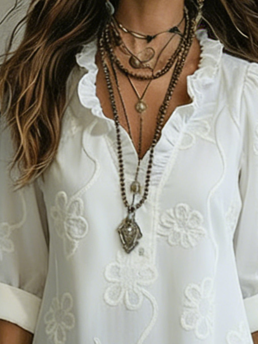 Vestido Estampado Floral - Colección 2026