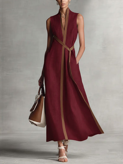 Vestido Lino Largo - Colección 2026